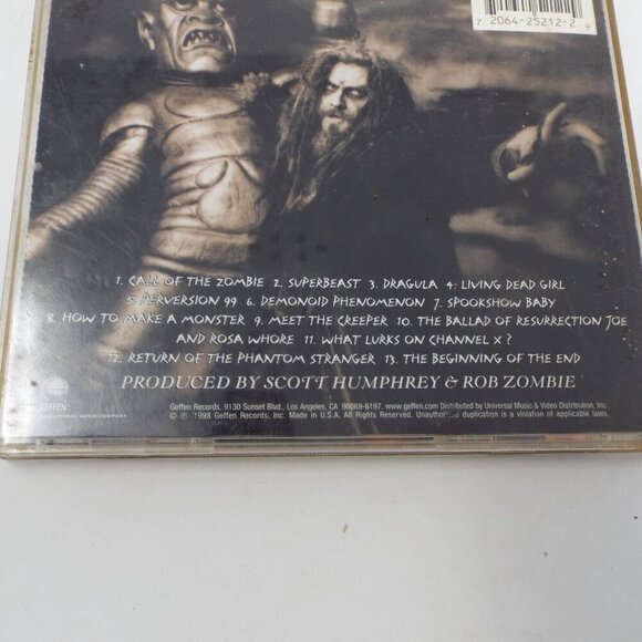Rob Zombie - Hellbilly Deluxe CD - Picture 4 of 4